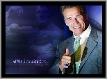 Niebieski, Arnold Schwarzenegger, Wcielenia, Dwa, Muskuły, Sygnet