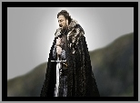 Płaszcz, Miecz, Game of Thrones, Gra o tron, Eddard Stark - Sean Bean