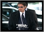 czarny, okulary, Al Pacino, płaszcz