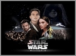 gwiazdy, miasto, postacie, Star Wars, Leonardo DiCaprio