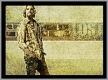 Josh Holloway, zdjęcia, Filmy Lost, stoi