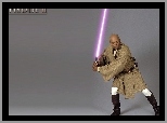 Samuel L. Jackson, buty, laser, Star Wars, szata