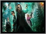 Neo, Keanu Reeves, Bugs, Matrix Zmartwychwstania, Triniti, Morfeush, Aktorzy, Postacie, Aktor, Film, The Matrix Resurrections