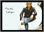 okulary, Heath Ledger, skórzana kurtka