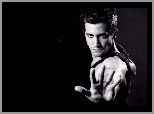 ręka, Jake Gyllenhaal, czarna koszulka