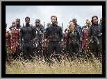 Avengers Infinity War, Film, Scarlett Johansson, Chris Evans, Avengers Wojna bez granic, Anthony Mackie