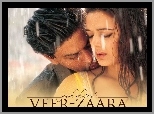 deszcz, Shahrukh Khan, Veer Zaara, Preity Zinta