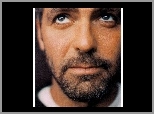 wąsy, George Clooney, broda