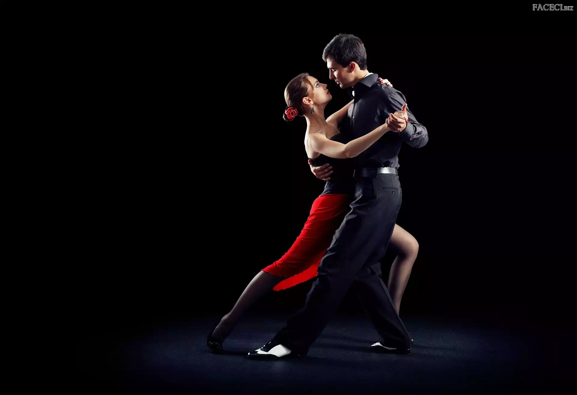 Mężczyzna, Tango, Kobieta, Taniec