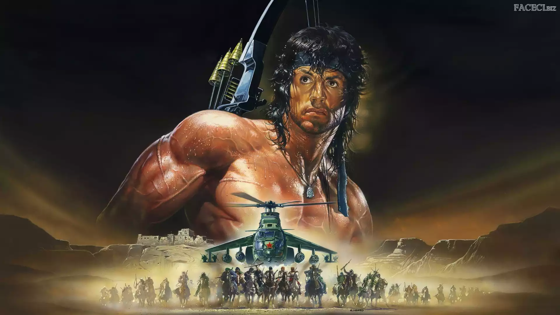 Film, Rambo 3, Sylvester Stallone, Aktor